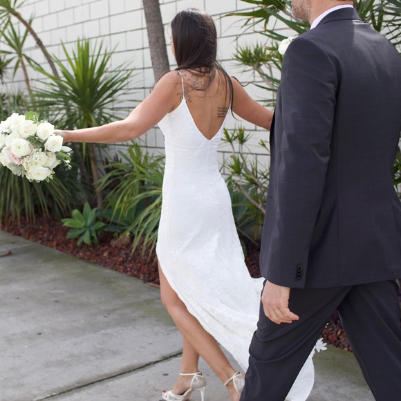 Grace Loves Lace Lottie Wedding Dress in Ivory - Picture 7 of 16